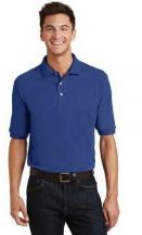 Port Authority® Heavyweight Cotton Pique Polo with Pocket